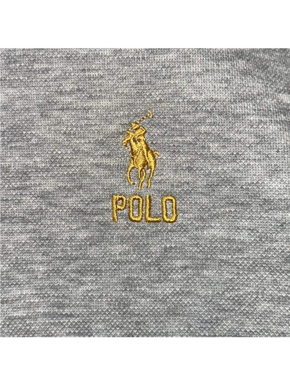 Polo Ralph Lauren Men XL Heavyweight Full Zip Sweatshirt Colorblock Gray Navy